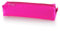 office box Estuche Cuadrado Basic -Ref 59311FU- con Cierre de Cremallera, en Poliéster Lavable y Resistente en 10 Colores de Colorline by (Fucsia)