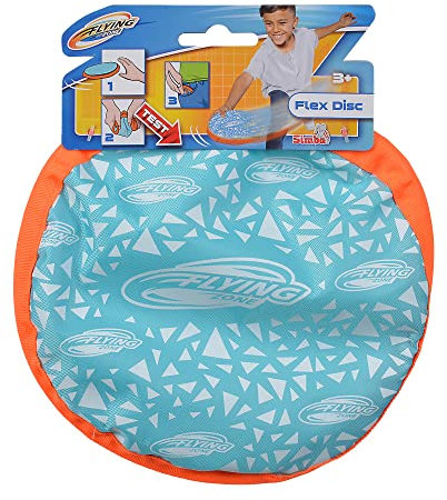 Flex Wurfscheibe, faltbar auf Hosentaschengröße, mit Bedruckung, D:20cm, Textilmaterial, ab 3 Jahren