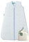 molis&co - Baby Schlafsack ärmellos - Ideal für Frühling und Herbst - Babyschlafsack 1 tog ohne Ärmel - Leicht gepolstert - 100% Baumwolle (Oeko-TEX 100), Premium Qualität - Blue Lily (70 cm)