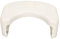 Toilettenhocker Squat Adult, Toilettenhocker Faltbarer Curve U Design Antislip Portable Easy Storage Poop Hocker Batchroom(Weiß)