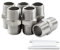 Bwintech 3 pezzi da 1 maschio a 1 maschio filettatura BSP in acciaio inox 304 raccordo maschio esagonale per la conversione del collegamento dei tubi