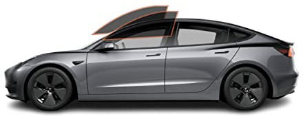 DIY-MotoShield Pro Premium Professional 2mil Precut Ceramic Window Tint Film for 2021-2022 Tesla Model 3— (Front Driver/Passenger 35%)
