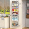 VyGrow Over Door Storage, 8-Tier Over the Door Organiser With Adjustable Basket for Pantry Kitchen Storage Room, Spice Rack, White