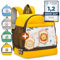 REISERACKER Kindergartenrucksack mit Brustgurt ab 2 Jahren 6,5l - Kinderrucksack Mädchen & Kindergartenrucksack Jungen - Kinderrucksack für Kita & Kindergarten - Jungen & Mädchen Rucksack Kinder