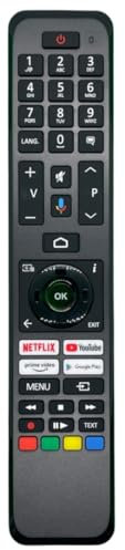 Telecomando di ricambio per telefunken TV QU50AN900M | QU55AN900M | QU65AN900M |