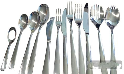 Generico Servizio posate SFUSE da portata acciaio inox 18/10 (3)