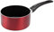 Sitram 712386 CHERRY - Cazo de aluminio prensado (16 cm, revestimiento antiadherente, color rojo metalizado, todo tipo de fuegos, incluida inducción