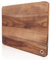 ASelected Chopping Board, 38x28x1.5cm Wooden Chopping Board, Large Charcuterie Board Acacia Wood Cutting Board, Brown