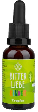 BitterLiebe® Bitterstoffe Tropfen für Kinder 3er Set mit praktischem Pipettenverschluss I Bittertropfen aus Die Höhle der Löwen I Hildegard von Bingen, Bitterkräuter