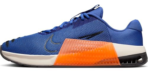 Nike Herren Metcon 9 Sneaker, Astronomy Blue Black Hyper Crimson, 43 EU
