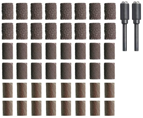 Dremel 48-teiliges Schleifband-Set, 60, 120 und 240, kompatibel mit Dremel Rotationswerkzeugen (770B-01)