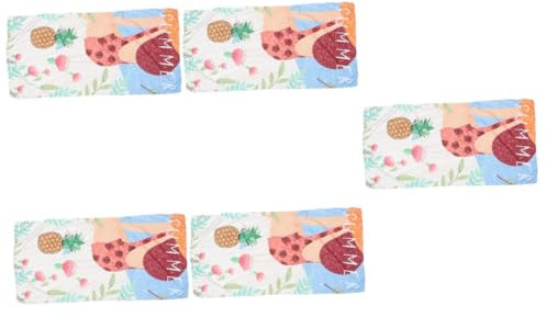 PRETYZOOM 5 Piezas Toalla De Playa Toalla De Viaje Toallas De Piscina Toallas De Baño Decorativas Toalla De Arena De Secado Rápido Cubo Pequeño con Tapa Toallas De Playa Fibra Extrafina