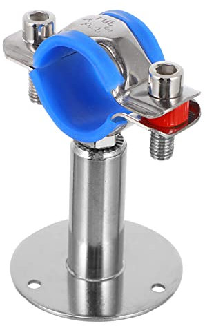 Verstellbare Schlauchschelle aus Edelstahl, 1 Stück, Silber