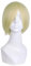 MapofBeauty kurze gerade Cosplay Kostüm Perücke Party Perücke (hellblond)