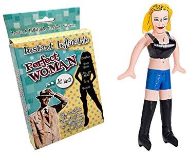 Diabolical Gifts DP0561 Aufblasbare perfekte Frau, Mehrfarbig, Einheitsgröße