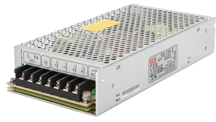 MeanWell RS-150 Power Supply Unit 130W 5V DC, 26A, Corded Electric