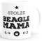 MoonWorks Kaffee-Tasse Stolze Beagle Mama Beagle Besitzerin Hundebesitzerin weiß Unisize
