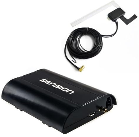 DENSION DAB+U (DBU3GEN) Universal Digitalradio DAB+ Interface + Glasklebeantenne DAB1ANT für Fahrzeuge mit werkseitig verbauten USB-Anschluss für BMW, Audi, Seat, Skoda und Citroen UVM.