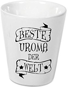 Shirtinstyle Blumentopf aus Keramik, Beste UROMA der Welt