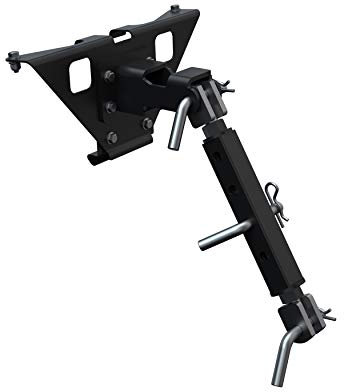 Kolpin 90506 Schwarz Modellspezifisch 3-Punkt-Anhängerkupplung System, Rahmen Stützstange, Polaris Ranger