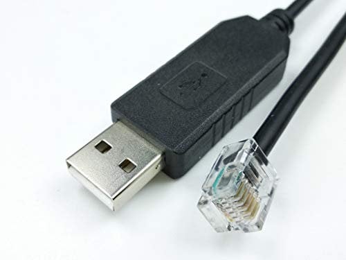 Washinglee 940-0144 Cable for APC UPS, USB Console Cable for APC Metered and Switched PDU AP78xx, AP79xx, AP86xx, AP88xx, AP89xx, Built in FTDI Chip (6 FT/ 1.8M)