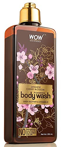 WOW Skin Science Japanese Cherry Blossom Body Wash | 250 ml | With Aloe Vera To Soothe Dry Skin For Men, Women & Teen