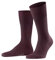 FALKE Herren Socken Airport, Merinowolle Baumwolle, 1 Paar, Rot (Barolo 8526), 41-42 (UK 7-8 Ι US 8-9)