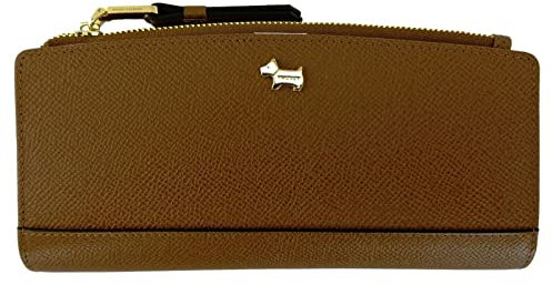 RADLEY Purse Bifold Large Pebbled Leather Hamsptead (Mid Tan) Brown Womens