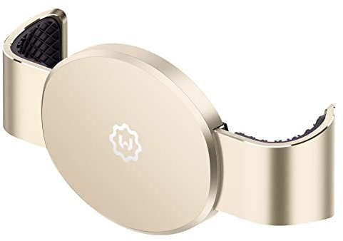 WixGear Metal Phone Clamp for Magnetic Car Mount [Clip and Remove at Anytime] Metal Phone Clip for All Magnet Car Holder Cell Phone Magnetic Plate