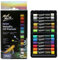 Mont Marte Ölpastellkreide Metallic Set – 12 Stück – Weiche Ölkreide – Intensive Farben, hohe Pigmentierung – Ideal für Malerei und Zeichnungen