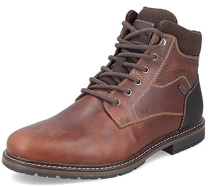Rieker Herren Schnürstiefel 13740, Männer Stiefel, wasserabweisend, riekerTEX
