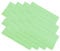 PATIKIL Eyeglass Microfiber Cleaning Cloth 7x6, 12 Pack Glasses Cleaning Cloth Soft Suede Wipe Screen Cloth for Camera Lens Eyeglasses Screens in Individual Vinyl Pouch, Green