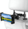 Soporte Tablet Coche Universal, Soporte Extensible para Tablet Móvil, Soporte Reposacabezas Asiento Trasero con Apoyo 360 Rotación para 4,7~31 Pulgadas de iPad y iPhone, Galaxy Tab, Huawei, Switch et