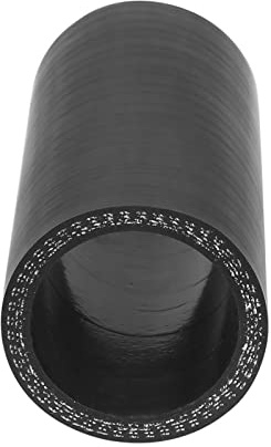 Durite Admission D'Admission d'air ID 30mm/38mm/40mm/45mm/50mm/55mm/60mm/65mm Coupleur en Silicone Droit Renforcé pour La Tuyauterie D'admission Refroidisseur Intermédiaire Voiture (Taille : 40mm Bla