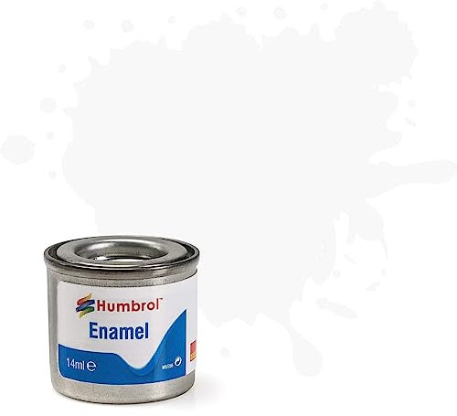 AMK® HUMBROL 22 White Gloss Enamel 14ml Model Kit Paint