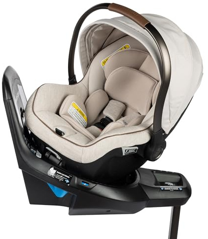 Maxi-Cosi Peri 180 Rotating Infant Car Seat, Baby Car Seat Rotating Carseat, Swivel Car Seat, Desert Wonder