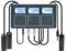 YIYEGO WiFi Tuya Smart PH Meter Data Logger Temp TDS Salinity S.G. EC ORP Water Tester Monitor Analyzer for Aquariums Pool Hydroponics
