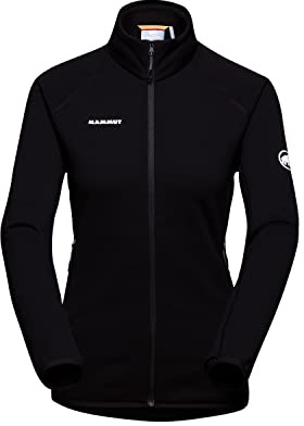 Mammut Aconcagua ML Jacket Women | Outdoor Midlayer Fleecejacke für Damen | Schwarz, XXL