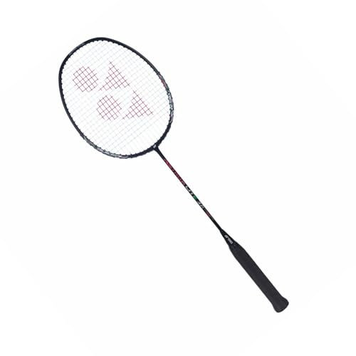 Yonex Astrox Badmintonschläger 37I | Graphit-Badmintonschläger für fortgeschrittene Spieler | 13,6 kg Spannung, 5U G4 - Schwarz