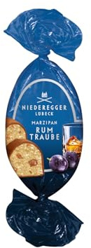 Niederegger Marzipan Ei Rum-Traube 100g