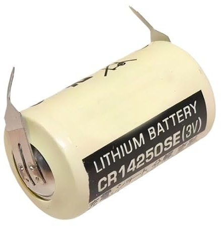 1 à 2 Piles au Lithium CR14250SE 3 V for PLC avec Pattes à souder(1pcs)