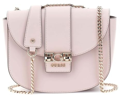 GUESS Umhängetasche Schultertasche Jane Covertible Xbody Flap Lotus rosa