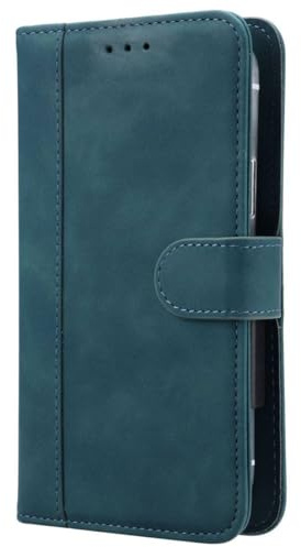 BMPNLSZ Handyhülle für Fossibot S5 Hülle Leder, Premium Leder Flip Case Schutzhülle Tasche Handytasche für Fossibot S5 Handy Hüllen Cover (6,88) - Blau-XHDFG