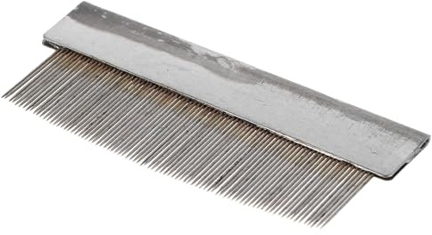 Metall Geigenbogenkamm zum Pflegen von Haaren für Erhu Bogen | Eisen in Silber, für Erhu Bogenhaar und Streichinstrumente, Schutz und Leistung, für Profis und Musikliebhaber