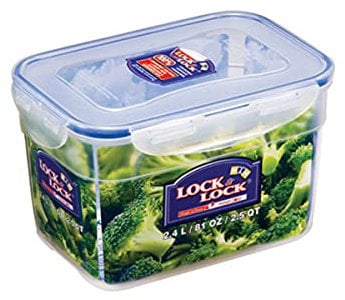Lock & Lock HPL323 Nestable Multifunctional Box 2.4 L, 210 x 146 x 128 cm