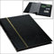 SAFE 141 Premium Briefmarkenalbum/Einsteckbuch mit 16 schwarzen Seiten im Buchformat A5 mit goldfarbener Premiumprägung Einband
