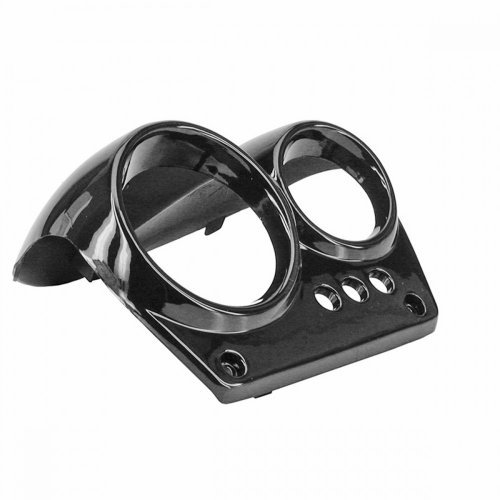 IUSOT Scooter-Tachoverkleidung kompatibel mit Yamaha Aerox, MBK Nitro, schwarz metallic