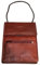 # 202 Herren BAG STREET Geldbörse LEDER BRUSTBEUTEL BRUSTTASCHE Umhängetasche Braun Camel Schwarz (Braun)