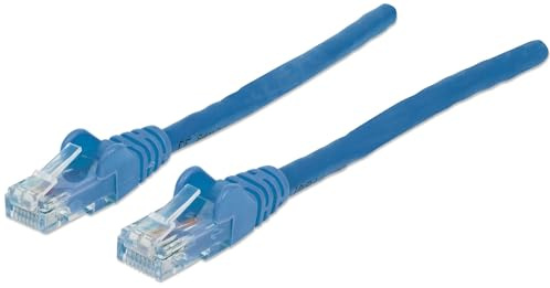 Intellinet 20 m CAT6 20 m CAT6 U/UTP (UTP) blau Netzwerk-Kabel – Netzwerk-Kabel (20 m, Cat6, RJ-45, RJ-45, U/UTP (UTP), männlich/männlich)
