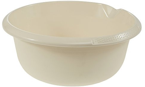 keeeper Universal-Schüssel mit Ausguss, Rund, 6 l, Ø 32 cm, Björk, Creme